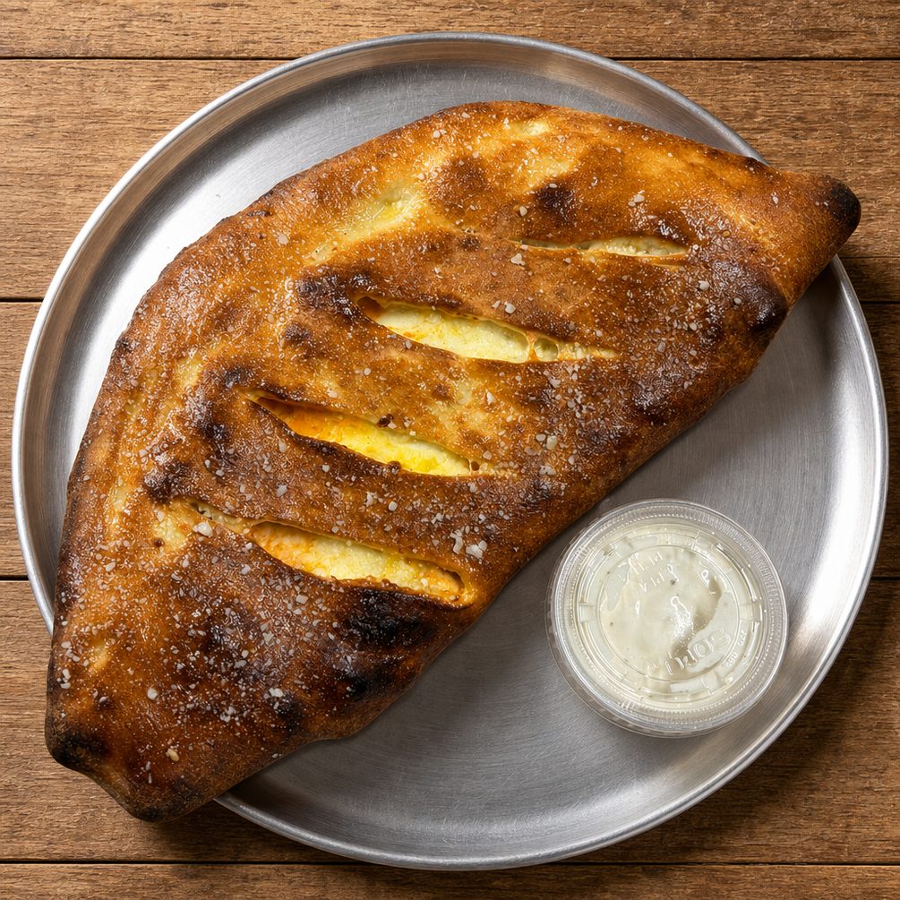 Buffalo Chicken Calzone.